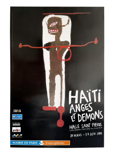 Original Jean-Michel Basquiat Poster 2000, Paris