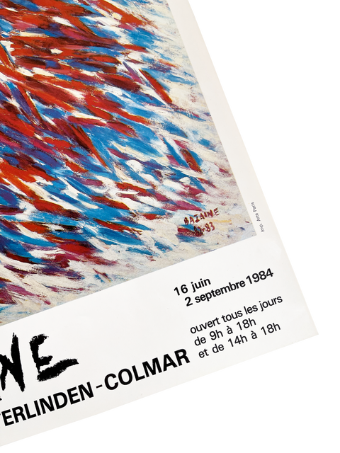 Original Poster Jean Bazaine 1984, Musée Colmar