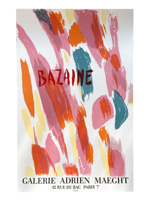 Original Poster Jean Bazaine 1970 Galerie Maeght