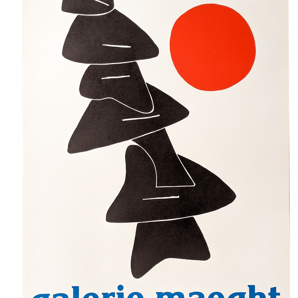 額装済/Galerie Maeght/アレクサンダー カルダー/ポスター ALEXANDER CALDER Galerie Maeght, 1976 – Art Wise Premium Posters