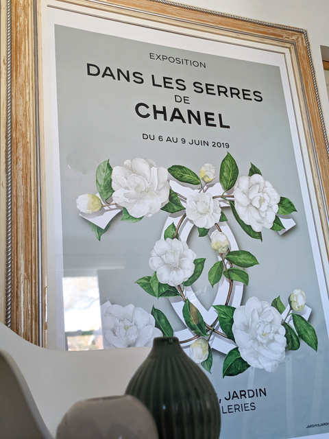 Original Chanel Poster 4x6 ft, Jardin Des Tuileries 2019 - Paris