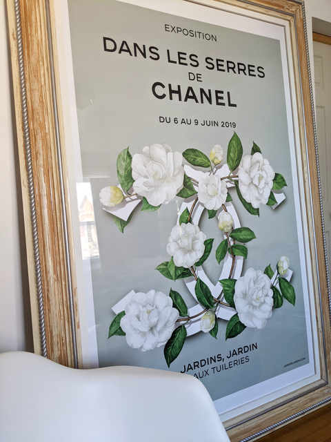 Original Chanel Poster 4x6 ft, Jardin Des Tuileries 2019 - Paris