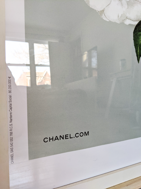 Original Chanel Poster 4x6 ft, Jardin Des Tuileries 2019 - Paris