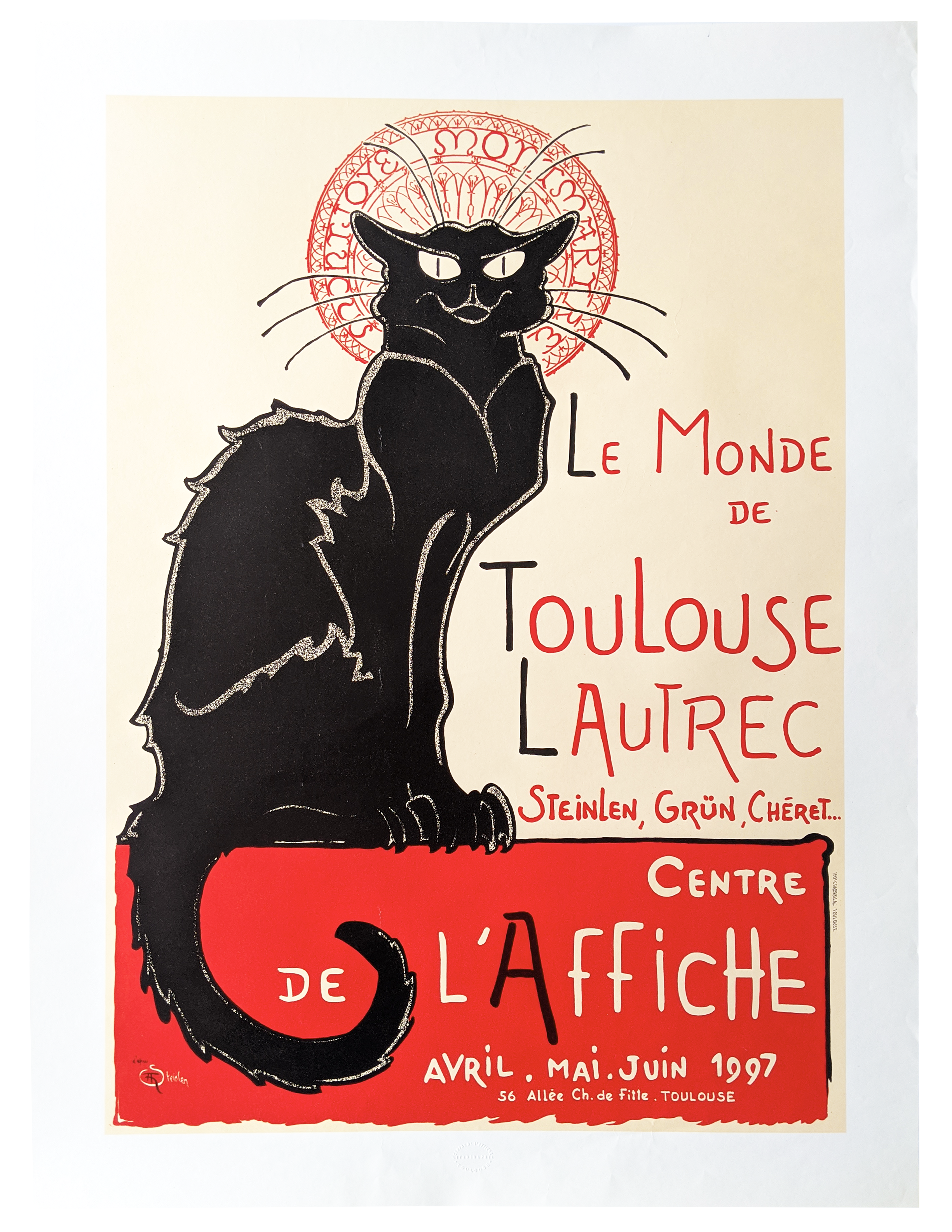Exhibition Toulouse Lautrec - Centre de l'affiche – nbmposter