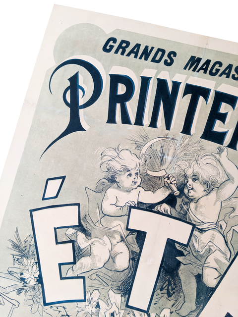 Original Poster Jules Cheret "Printemps" 1880