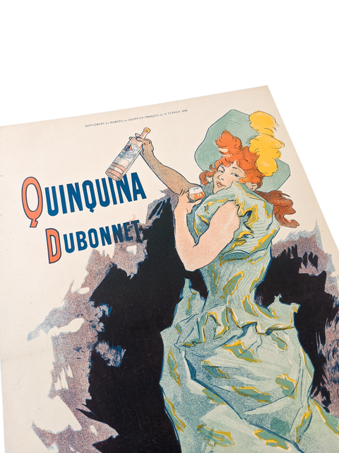 Original Poster By Jules Cheret, Quinquina - 1895