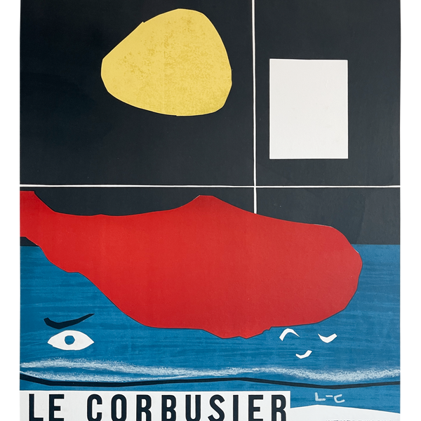 fromTOP exhibition　ポスター Original exhibition poster Le Corbusier 1962 MOURLOT – nbmposter