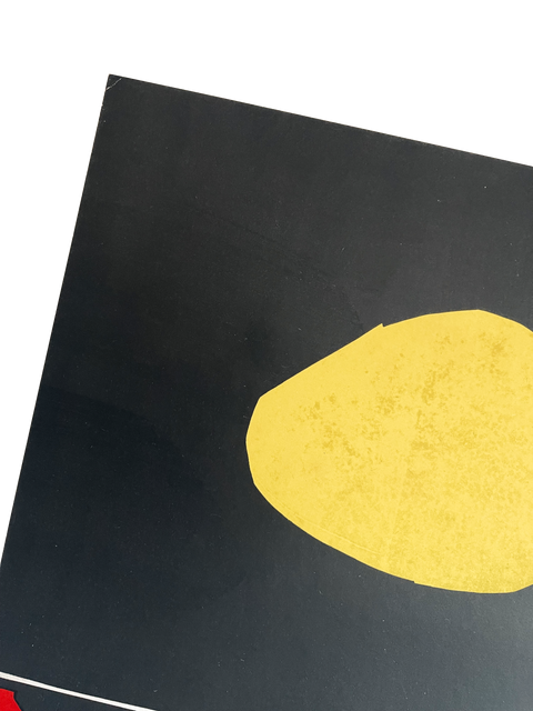 Original exhibition poster Le Corbusier 1962 MOURLOT