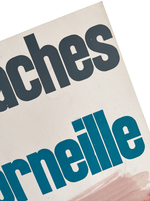 Original Corneille Poster 50 Gouaches, Galerie Le Gendre Paris - 1958