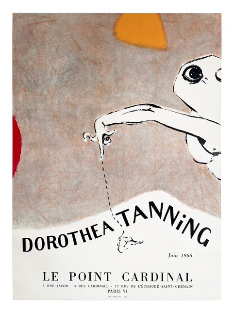Original Poster Dorothea Tanning Le Point Cardinal, 1966 - Paris