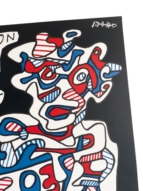 Original Poster Jean Dubuffet 1967 - Galerie Maeght
