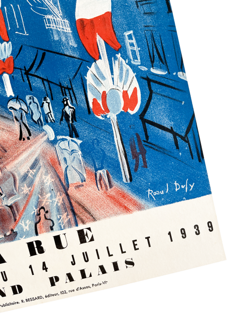 Original Lithographic Poster By Raoul Dufy - 1939