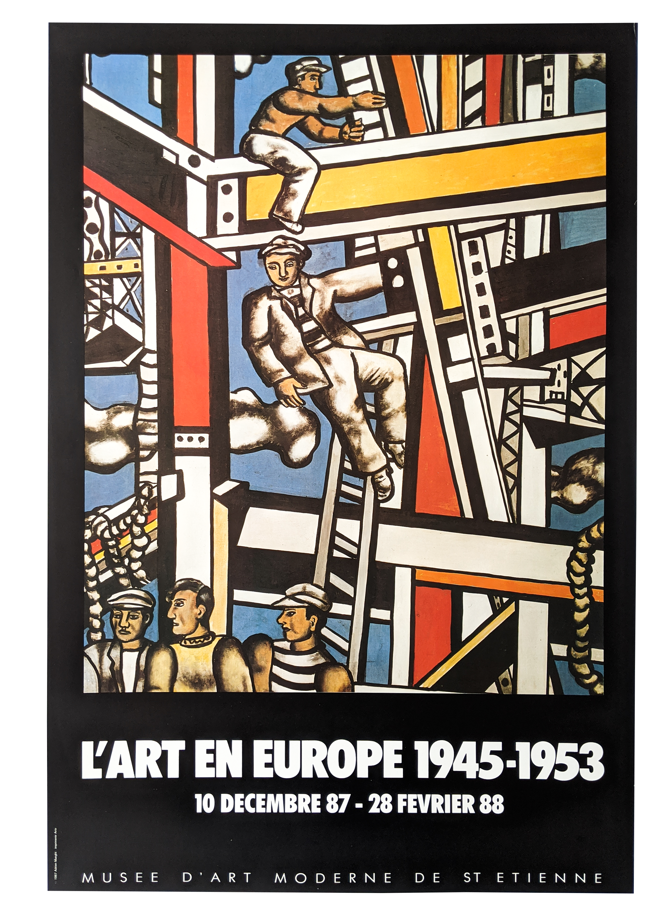 FERNAND LEGER、海外版超希少レゾネ、新品額装付 Le Tigre White Poster | Postery Online Store