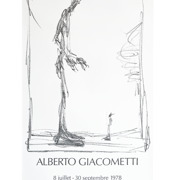 ジャコメッティ　ポスター　 GIACOMETTI 1978 Original Giacometti Poster 1978 Maeght – nbmposter
