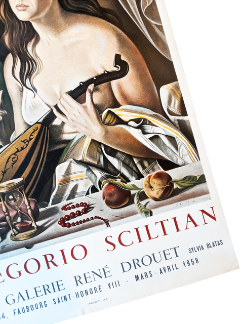 Original Poster Gregorio Sciltian - 1958
