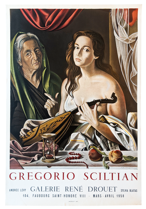 Original Poster Gregorio Sciltian - 1958