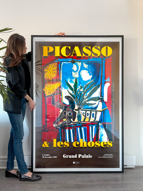 Original Exhibition Poster Picasso - Grand Palais, Paris -  1992