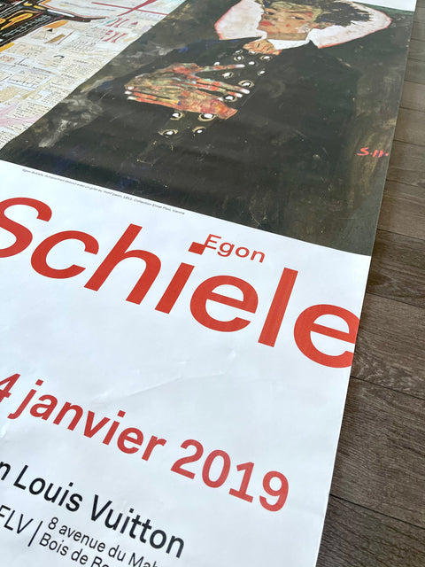 Original Jean-Michel Basquiat Poster - Fondation Louis Vuitton - 2018 "Big Size"