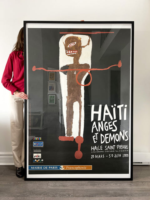 Original Jean-Michel Basquiat Poster, 2000 "Big Size"