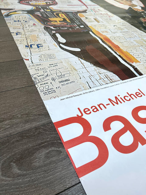 Original Jean-Michel Basquiat Poster - Fondation Louis Vuitton - 2018 "Big Size"