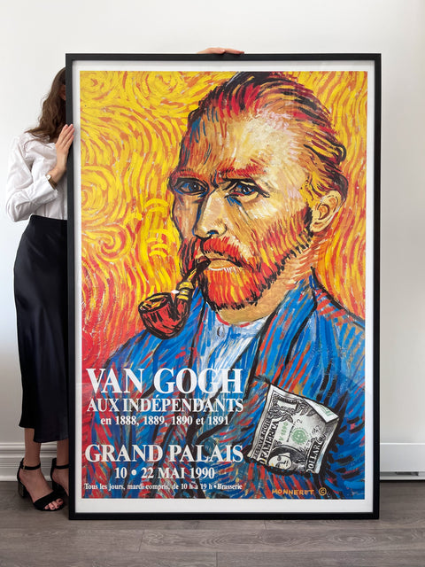 Original Van Gogh Poster - Grand Palais - 1990