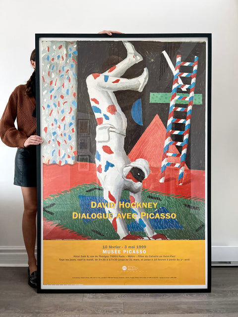 Original David Hockney Poster Musée Picasso, 1999