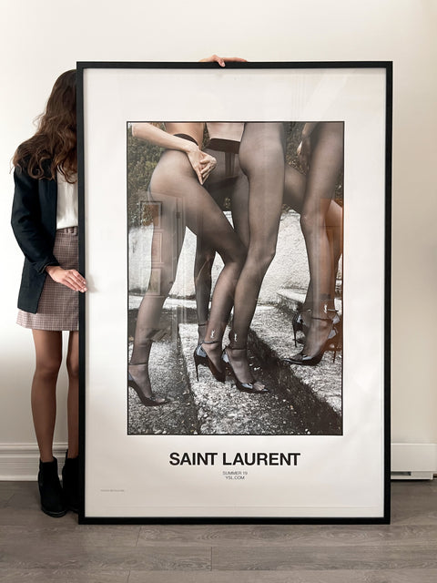 Original Yves Saint Laurent Poster - Big Size