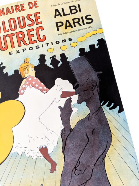 Original Poster Toulouse Lautrec Exhibition 1964 - Mourlot