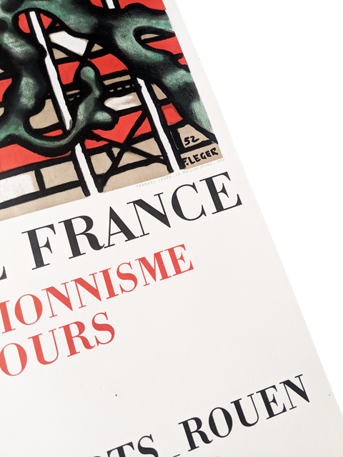 Original Poster Fernand Leger Rouen - 1958 - Mourlot