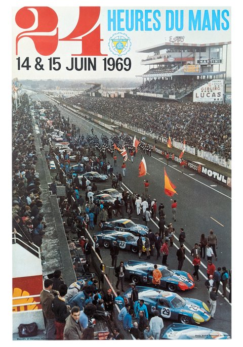 AFFICHE / 24H du Mans - 1999 - Essais Préqualificatifs - 40x60cm Poster AFFICHE / 24H du Mans - 1999 - Essais Préqualificatifs - 40x60cm Poster