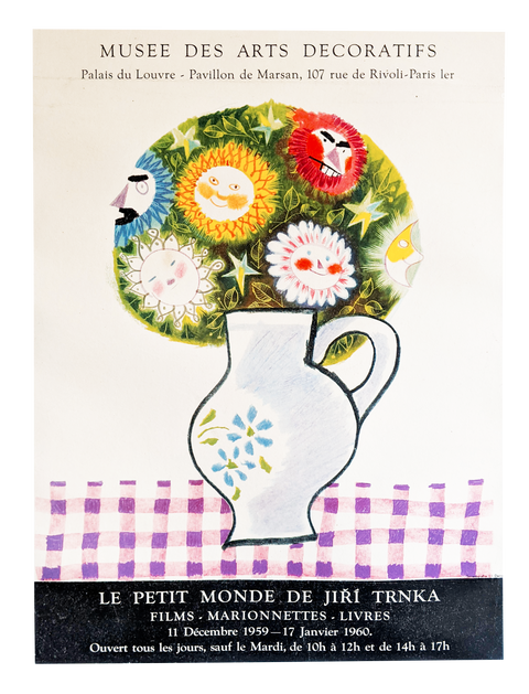 Original Poster "Le Petit Monde De Jiri Trnka" - 1959