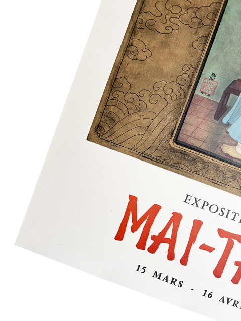 Original Poster Maï-Thu, Galerie Du Péristyle - 1960