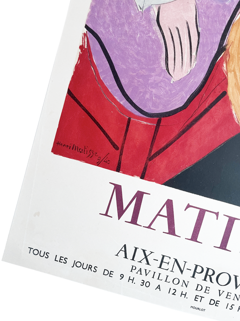 Original Henri Matisse Poster - Aix-En-Provence, 1960 - Mourlot