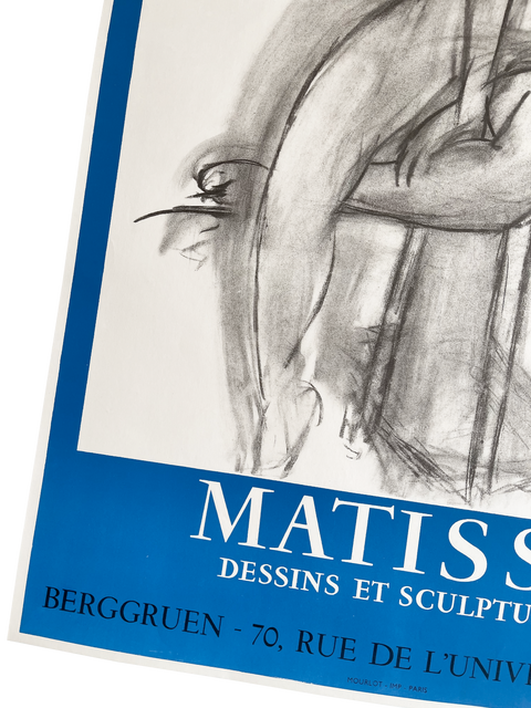 Original Poster By Henri Matisse "Dessin et Scupltures" 1958 - Mourlot