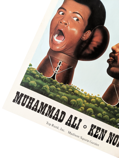 Original Poster Muhammad Ali 1976 Yankee Stadium