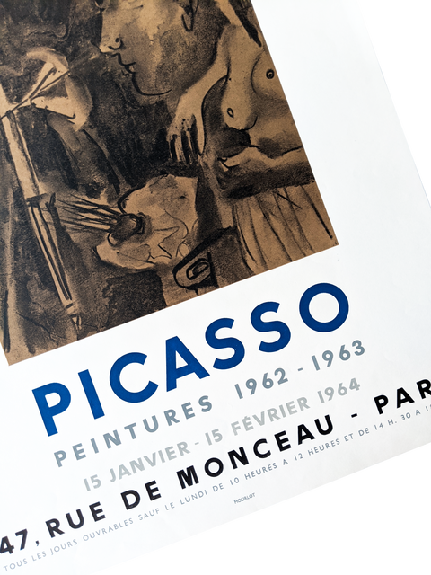 Original Poster Picasso Exhibition 1964