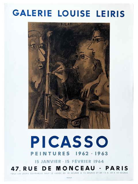 Original Poster Picasso Exhibition 1964