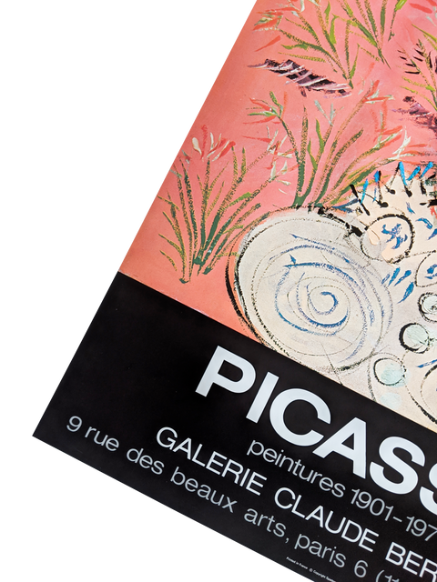 Original Exhibition Poster Pablo Picasso - 1980