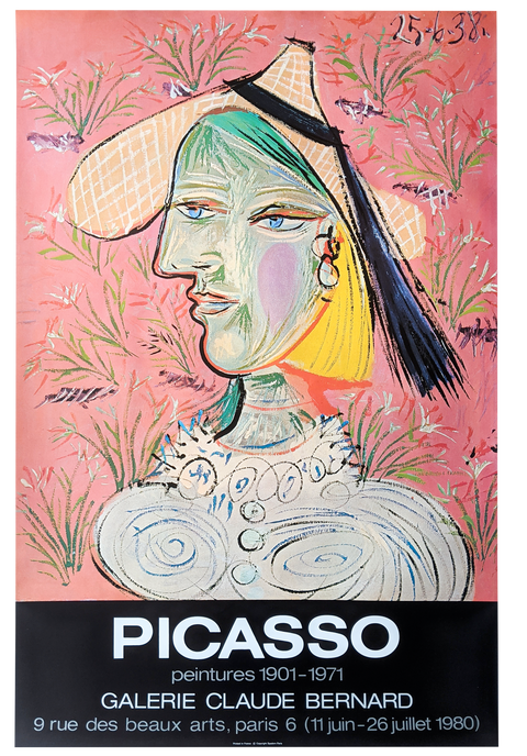 Pablo Picasso - Affiche originale d'exposition - XXVIIème Pablo Picasso - Affiche originale d'exposition - XXVIIème