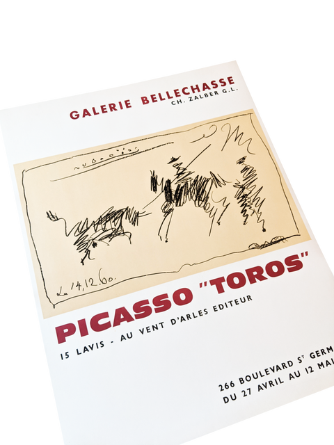 Original Picasso Poster Toros 1961