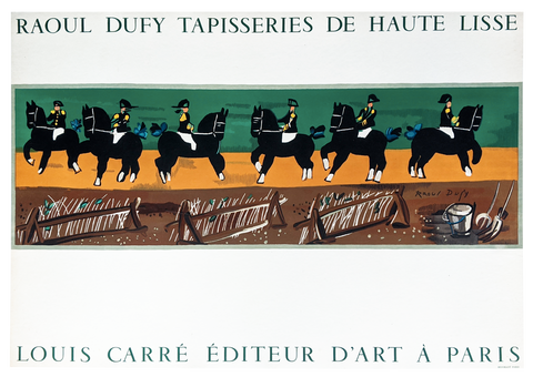Original Poster Raoul Dufy Tapisseries De Haute Lisse, 1963