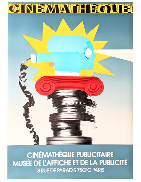 Original Poster Cinematheque Publicitaire by Razzia