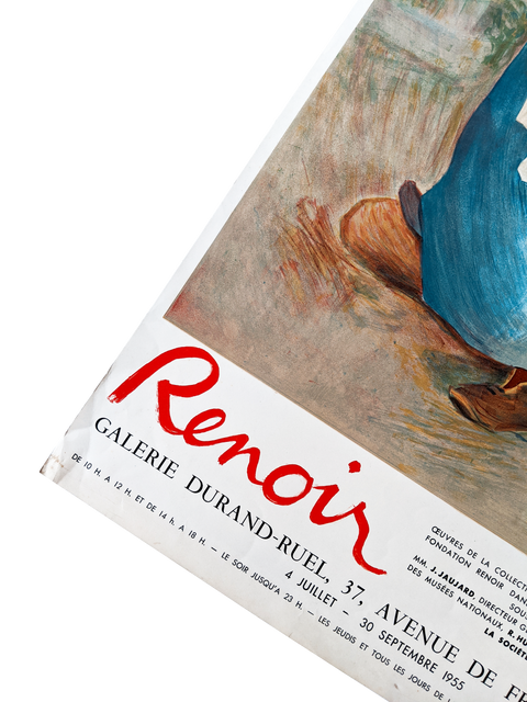 Original Poster Renoir Mourlot 1955