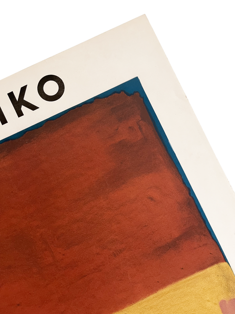 Original Mark Rothko Poster "Musée D'Art Modern Paris", Mourlot - 1962