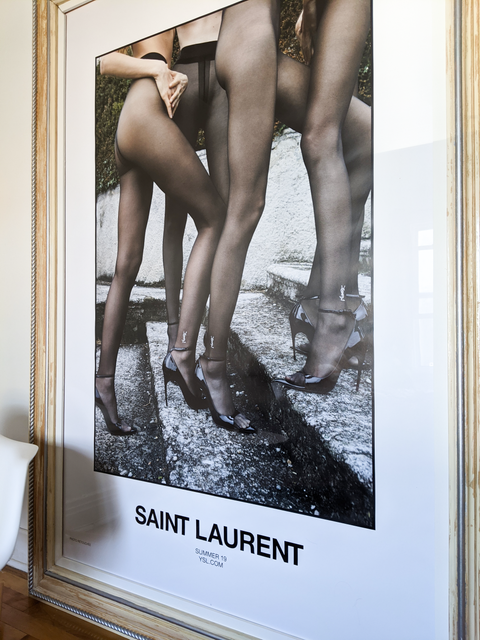 Original Yves Saint Laurent Poster - Big Size