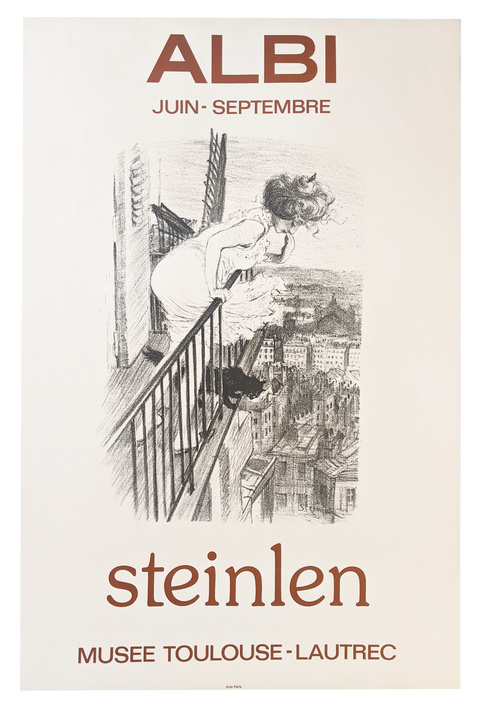 Original Poster Steinlen Albi Musée Toulouse-Lautrec