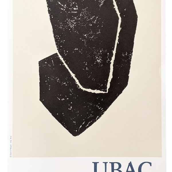 Original Exhibition Poster By Ubac at the Galerie Maeght in