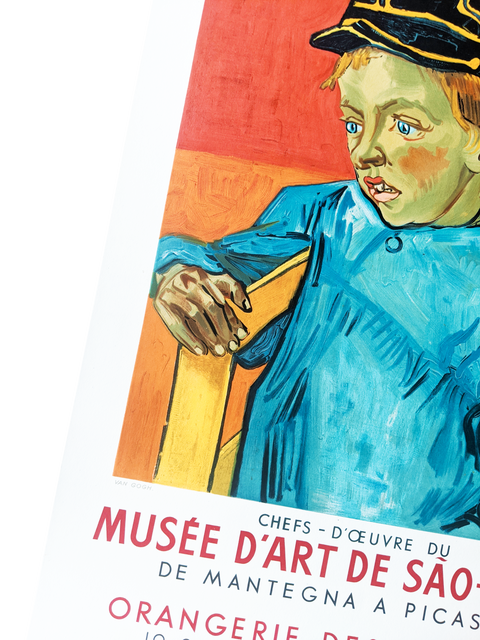 Original Poster Van Gogh 1954 - Arch Paper - Mourlot